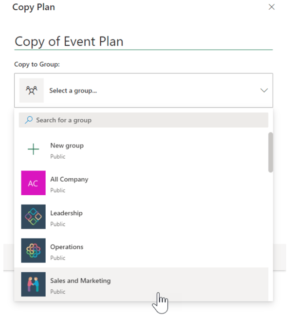 Copy of event plan