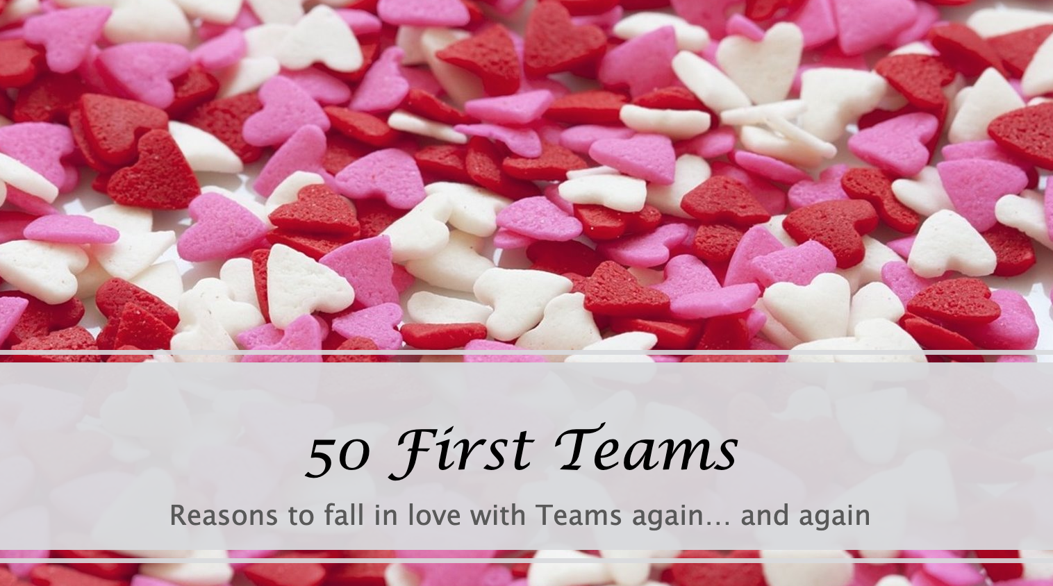 50 First Teams